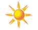 ensoleill, sec